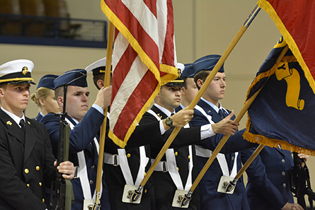 Yale ROTC - This photo is 445 pixels wide to fill the width of the main content column.